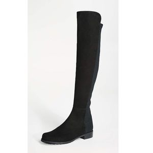 Stuart Weitzman Suede Stretch 5050 OTK Boots